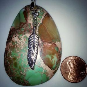 Sea Sediment Jasper Pendant